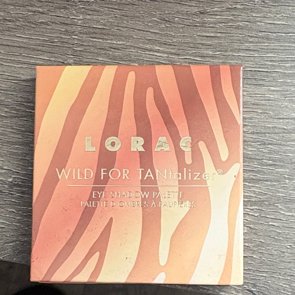 LORAC Wild For TANtalize Eyeshadow Palette - Peach Coral & Gold
